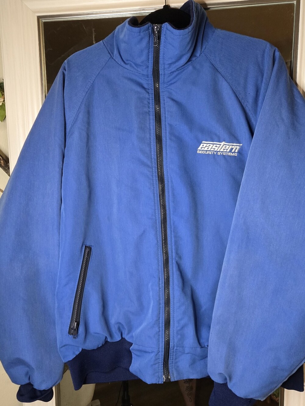Vintage Sportmaster Polarfleece Eastern Security Systems Jacket XXL